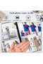 Photo Album 4x6 200 Pockets Leather Slip-in Photo Album with 2 Front Windows - 3