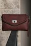 Flat Leather Hand Strap Women's Shoulder Bag (Special Design)