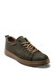 Men's 100% Nubuck Leather Ortopedic Sole Lace-Up Shoes - 2