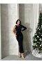 Body-Fitting Knitted Long Dress Missel0275 - 5