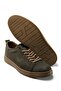Men's 100% Nubuck Leather Ortopedic Sole Lace-Up Shoes - 6