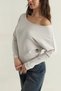 Women's Stretch Fabric Boat Neck Modal Fabric Blouse
