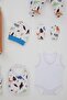 Baby Boy Hospital Release 8-Piece Dinosaur Kingdom Set 0-3 Months, White - 6
