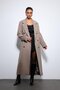 Mink Women's Belted Double-Breasted Coat - 2