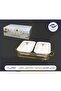 Rectangular ceramic serving dish, double - size 12