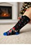 Blue Sweater Christmas Deer Themed Towel Christmas Stocking - Cm178
