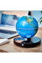 Levitating Globe with LED Clock, Magnetic Floating World Map Desk Decor, Spinning Anti-Gravity Globe