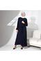 Fırfırlı Şifon Abaya - 3