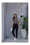 Çnr Boyfriend High Waist Pants Comfort Mom Jeans New Hsn - 3