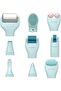 Bio Roller G10, Dermaroller, 10-Head Dermapen, Titanium Needle Dermapen, Microneedle Roller, Facial Skin Care Tool, Hair Beard Dermaroller, Micro Needling Kit, Women's and Men's Dermaroller Massage Tool - 4