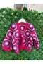 Patterned Knitted Baby Cardigan Hat Set - 3