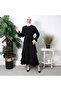 Fırfırlı Şifon Abaya - 3