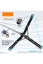 Live K10 PRO 6.5ft Tripod Stand Selfie Stick with 2 Chargeable Lights & Bluetooth Remote - 4