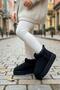 Frz F200 Thermal Girls' Suede Boots with Fur Inside and Insole