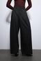 Smoked Striped Wide-Leg Pants - 4