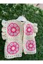 Patterned Knitted Baby Vest - 3