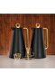 Vacuum Flask Set 20-Piece Matt Black & Gold