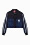 Quzu 10082 Women's Jacket with Fabric Match Label Detail - 5