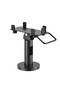 Black Adjustable Tilt & Swivel Universal Reader POS Mount Stand with Cable Management - 3