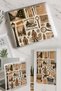 Retro Detective Sticker Pack – 30×21 cm – Decorative Stickers for Laptop, Mirror, Cabinet - 2