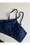 Gym Halterneck Sports Bra Bustier Top - 2