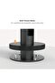 Black Adjustable Tilt & Swivel Universal Reader POS Mount Stand with Cable Management - 6