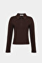 Premium Polo Neck Shoulder Pad Detailed Cotton Fit T-Shirt
