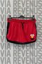 Cookie Monster Printed Piped Detail Custom Jersey Fabric Casual Sports Shorts