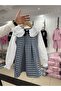 Girls' Plaid Dress for Holidays - 2