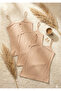 Women's 95% Cotton 3-Piece String Strap Tank Top - Anti-Sweat & Soft Textured Stretchy Fabric