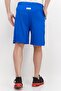 Women Plain Basic Shorts, Blue - 2