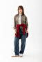 Yumoş Square Patchwork Scarf - Sports Knitwear Knitted Shoulder Scarf - Puffy Soft Textured Scarf - 8