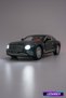 Black Color Bentley Continental Gt 1/24 Diecast Collectible Model Car Che Zhi̇ - 5