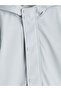 Gray Standard Fit Hooded Men's Parka - 3