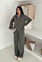 Premium Modal Fabric Zippered Collar Women's Suit 3140