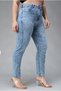 Cruze Blue Snow High Waist Women's Stretch Fabric Plus Size Jean Battal Jeans Pants