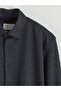 Regular Fit Long Sleeve Dobby Men's Shirt - 6