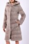Natural Beige Genuine Mink Coat - 3