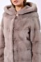 Natural Beige Genuine Mink Coat - 5