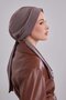 Mink Butterfly Pattern Ready-Made Shawl - 3