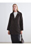 Peak New Season Jacket Collar Leopard Pattern Women's Fur Coat