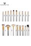 18 Makeup Tools Makeup Brush Set With Makeup Brush Storage Bag - 3