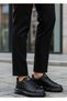 Best of 0628 Black Men's Seasonal Lightweight Sole Orthopedic Lace-Up Shoes