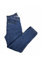 Men's Light Blue Regular Fit Stretch Fabric Stretch Jeans