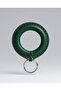 سلسلة مفاتيح من الجلد الطبيعي مصنوعة يدويًا 12 خيارًا للألوان - القطر الخارجي: 7.5 سم القطر الداخلي: 4 سم السماكة: 1.5 سم - 2
