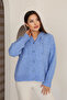 Hooded Long Sleeve Lace-Up Four Button Soft Textured Stylish Standard Length Winter Basic Knitwear Cardigan - 6