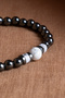 Certified Howlite-Hematite Natural Stone Bracelet Odt099 - 3
