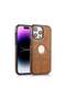 Mobile Case for iPhone 15 Pro Max - Brown