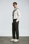 Lufian 112190340 Daren Smart Men's Chino Pants Slim Fit Men's Trousers Khaki - 3