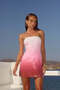 IBIZA STRAPLESS MINI DRESS
